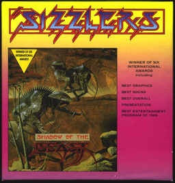 Shadow of the Beast box art for Atari ST
